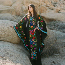 Load image into Gallery viewer, Bohemian V-neck Irregular Printed Long Dress