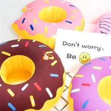 Load image into Gallery viewer, Donuts Inflatable Floating drink holder Swimming Toy