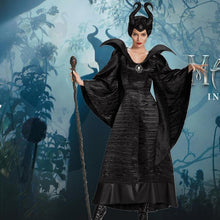 Load image into Gallery viewer, Sleeping Curse Dark Witch Devil Queen Costume Halloween Dress