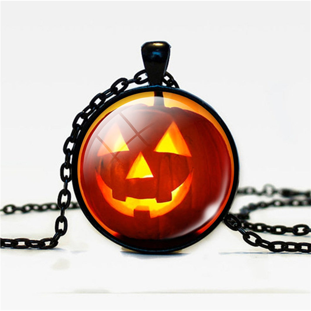 Halloween Pumpkin Necklace Accessories
