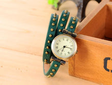 Load image into Gallery viewer, Three Rounds Watch Winding Digital Female Fashion Watch