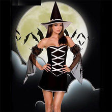 Load image into Gallery viewer, Halloween Cosplay Off Shoulder Mini Dress