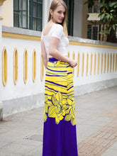 Load image into Gallery viewer, Beautiful Floral-Print Bohemia Beach Long Skirt Bottoms
