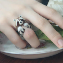 Load image into Gallery viewer, Lovely Animal design 3-piece enamel ring set