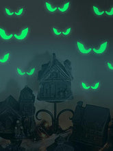Load image into Gallery viewer, Halloween 18Pcs/set Glowing In The Dark Eyes Wall Glass Sticker