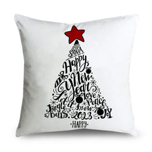 Load image into Gallery viewer, 45cm Christmas Cushion Cover Navidad Merry Christmas Decorations For Home 2023 Xmas Noel Cristmas Ornaments New Year Gifts 2024