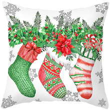 Load image into Gallery viewer, 45cm Merry Christmas Cushion Cover Pillowcase 2023 Christmas Decorations for Home Ornament New Year Christmas Decor