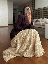 Load image into Gallery viewer, Bornladies Winter Autumn Fashion Long Petal Skirt Women's Design Inspired Evening Gown Elegant Lady Unique High Waisted Skirt