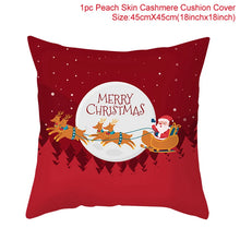 Load image into Gallery viewer, Christmas Cushion Cover Merry Christmas Decorations for Home Christmas Ornament Navidad Noel Xmas Gifts Happy New Year