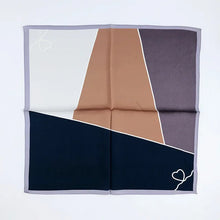 Load image into Gallery viewer, 2025 New 100% Pure Silk Scarf Women Neck Hair Foulard Bandana Square Small Headband Hijab Print Poncho Scarves Pashmina