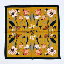 Load image into Gallery viewer, 2025 New 100% Pure Silk Scarf Women Neck Hair Foulard Bandana Square Small Headband Hijab Print Poncho Scarves Pashmina
