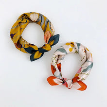 Load image into Gallery viewer, 2025 New 100% Pure Silk Scarf Women Neck Hair Foulard Bandana Square Small Headband Hijab Print Poncho Scarves Pashmina