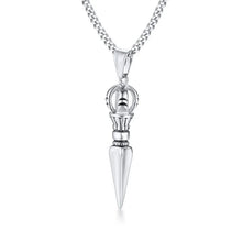 Load image into Gallery viewer, Stainless Steel TIBETAN BUDDHIST PROTECTION Pendant Necklace