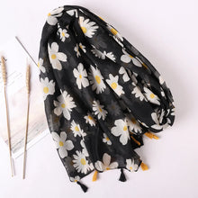 Load image into Gallery viewer, Cotton Scarf Women Large Shawls Pashmina Muslim Hijab Foulard Design Print Lady Beach Stole Head Scarves