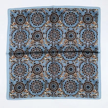 Load image into Gallery viewer, 2025 New 100% Pure Silk Scarf Women Neck Hair Foulard Bandana Square Small Headband Hijab Print Poncho Scarves Pashmina