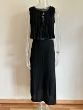 Load image into Gallery viewer, 6 Colors Breathable Cotton and Linen Pleated Sleeveless Straps, Women's Shirts, High Street Long Skirts.