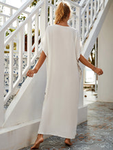 Load image into Gallery viewer, Beach blouse man cotton embroidered resort gown dress