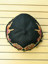 Load image into Gallery viewer, Ethnic Style Embroidery Fringed Hat Retro Personality Brimless Spring and Summer Yuppie Watermelon Hat Trendy Landlord Melon Fur Hat