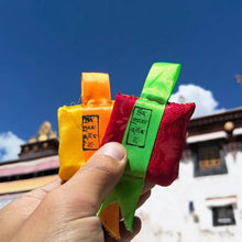 Load image into Gallery viewer, Tibetan Traditional Cloth Bag Amulet, Horse Head Ming King, Great White Umbrella Cover, Buddha Mother, Tara, etc