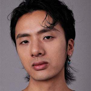 Earrings Niche Design Tibetan Earrings for Men and Women Couples