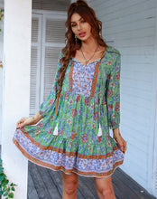 Load image into Gallery viewer, New Bohemian Leisure Resort Style Dress Short Skirt