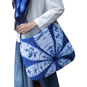 New Summer Tie Dyed Bag, Batik Dyed Ethnic Style Bag