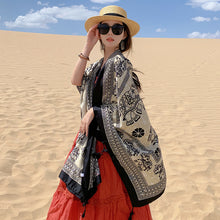 Load image into Gallery viewer, Outdoor Leisure Ethnic Style Comfortable Breathable Scarf Big Shawl