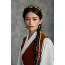 Load image into Gallery viewer, Nepalese Beeswax Earrings, Tibetan Niche Retro Ethnic Jewelry Earrings