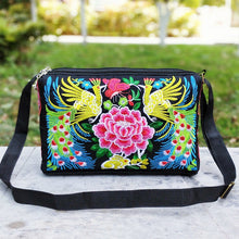 Load image into Gallery viewer, Antique Double-sided Embroidery Crossbody Bag Small Bag Crossbody Bag Women&#39;s Canvas Shoulder Bag