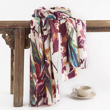 Load image into Gallery viewer, Winter New Cold Protection Fresh Sweet Shawl Printed Warm Scarf