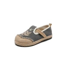 Load image into Gallery viewer, Ethnic Style Embroidered Cloth Shoes, New Hand-embroidered Linen Shoes, Soft-soled Breathable Woven Women's Shoes
