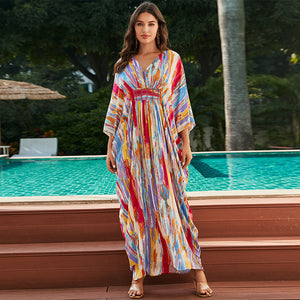 New Cotton Dresses, Vacation Beach Jackets, Loose Robes, Bikini Cover-ups