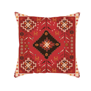 Retro Bohemi Dutch Velvet Square Pillow Cover Cushion Car Sofa Bed Sleeping Throw Pillow Customization