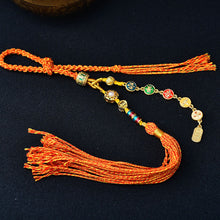 Load image into Gallery viewer, Hand-woven Pendant Lanyard, Bag Lanyard Can Be Hung, Tangkazakiram Ethnic Style Retro