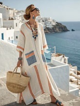 Load image into Gallery viewer, Summer Elegant Large Size Printing Long Pendulum Dress