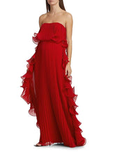 Load image into Gallery viewer, 2025 Summer New Pleated Chest-wrapped Big Pendulum Dress