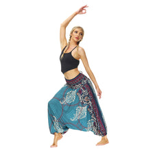 Load image into Gallery viewer, Popular Ethnic Style Printed Lantern Pants, Home Outdoor Yoga Pants, Elastic Waist Pants