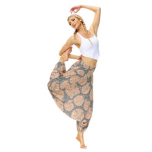 Load image into Gallery viewer, Popular Ethnic Style Printed Lantern Pants, Home Outdoor Yoga Pants, Elastic Waist Pants