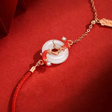 Load image into Gallery viewer, 2025 New Handmade Red Lucky Knot Bracelet for Women Adjustable Thread Rope Bangle Best Friend Couple Bracelet Friendship Jewelry