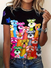 Load image into Gallery viewer, Print Tees Casual Street Tops Camisetas Woman Clothing Summer 2025 Short Sleeve Women&#39;s T-Shirt Ropa De Mujer Ofertas Chic Cheap