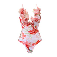 Load image into Gallery viewer, 2Pcs Printed Swimsuit Women Sexy Swimwear New Bikini With Long Skirt Female Biquini Push Up Swim Suit Bodysuit Beachwear CoverUp