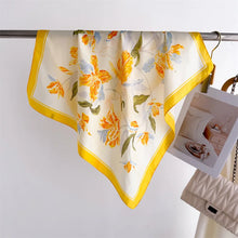 Load image into Gallery viewer, Luxury New Printed Scarves Women's Silk Scarf Spring and Summer Floral Decorations Small Neckties Hairbands Bags Wholesale