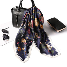 Load image into Gallery viewer, Luxury New Printed Scarves Women's Silk Scarf Spring and Summer Floral Decorations Small Neckties Hairbands Bags Wholesale