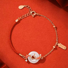 Load image into Gallery viewer, 2025 New Handmade Red Lucky Knot Bracelet for Women Adjustable Thread Rope Bangle Best Friend Couple Bracelet Friendship Jewelry