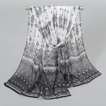 Load image into Gallery viewer, Ethnic New Chiffon Scarf For Women Summer Print Thin Sunscreen Scarves Soft Shawl Foulard Viscose Autumn Female Wrap Shawls