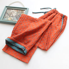 Load image into Gallery viewer, High Quali Pure Cotton Twill Casual Spwear Pants Home Clothes for Men Spring Summer Autumn Lightweight Long Trousers