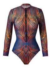 Load image into Gallery viewer, 2026 Swimwear Women Long Sleeved Sun Protection One Piece Swimsuit For Female's Sports Bathers Swimming Bodysuit Beach купальник