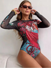 Load image into Gallery viewer, New High Waist Sexy Swimsuit Women Summer Bathing Suit Bikini Set Long Sleeve Swimwear Women Beach Swimming Suit For Female