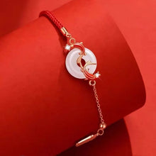 Load image into Gallery viewer, 2025 New Handmade Red Lucky Knot Bracelet for Women Adjustable Thread Rope Bangle Best Friend Couple Bracelet Friendship Jewelry