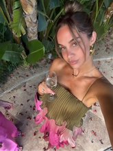 Load image into Gallery viewer, Chic Multicolored Pleated Women Maxi Dress Elegant Spaghetti Strap Ruffle Tiered Flowy Vestidos 2026 Summer Lady Vacation Outfit